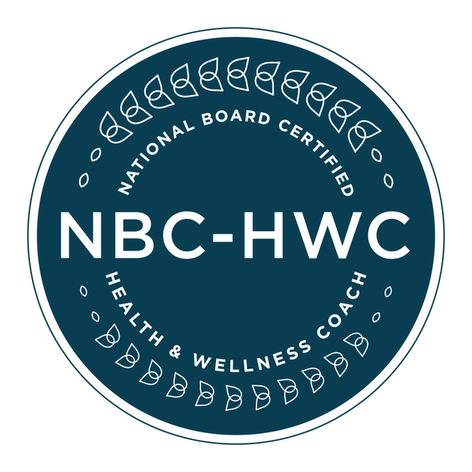 National Board Certified Health and Wellness Coach badge